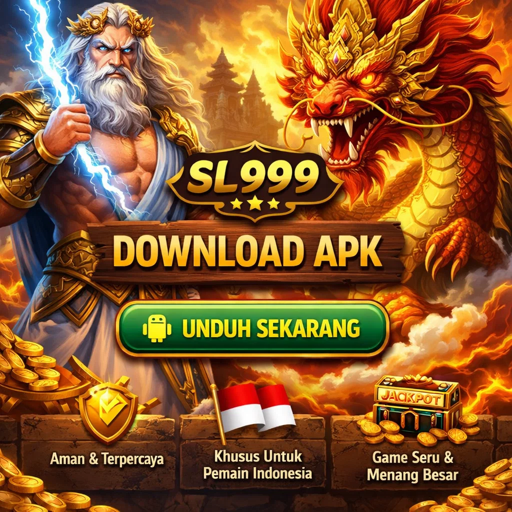 SL999 APK – tampilan aplikasi resmi Android untuk platform permainan slot terpercaya