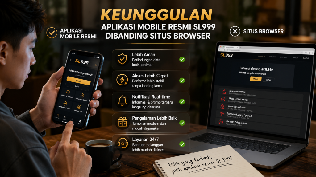 Keunggulan Aplikasi Mobile Resmi SL999